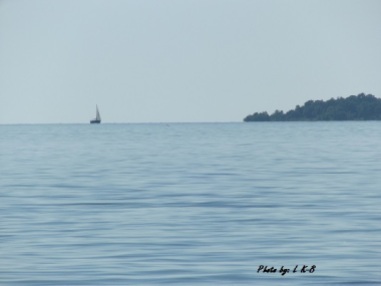 sailing on Lake Erie